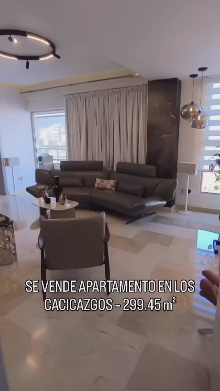 Apartamento en venta en los Cacicazgos – 299.45 m²