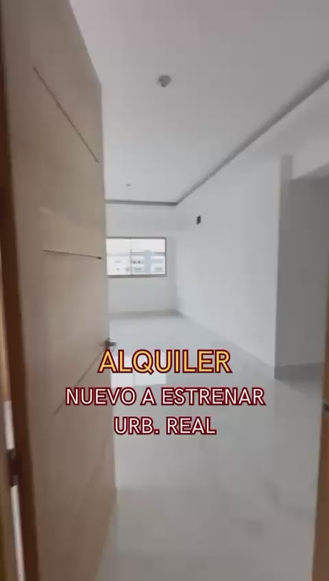 Alquiler de Apartamento nuevo a estrenar

📍 Urb. Real